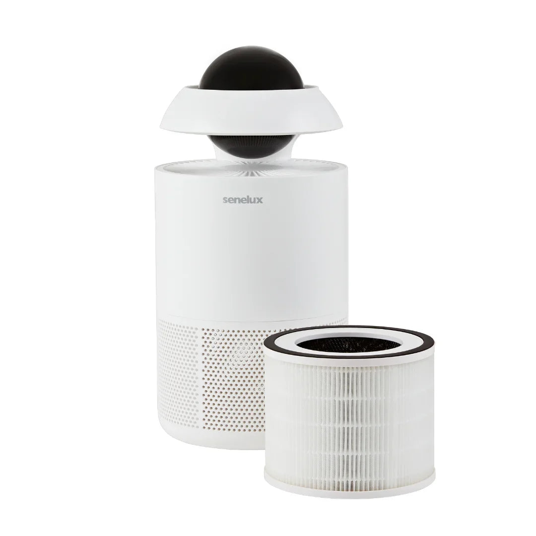Jupiter Smart Air Purifier | HEPA Home Air Cleaner with App Control & Responsive LED Lighting | Refurbished