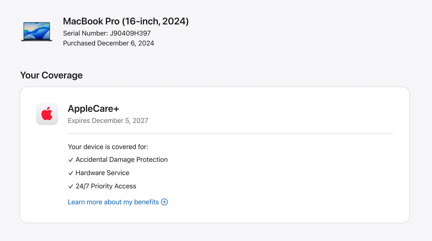 MacBook Pro 16-inch (2024) M4 Max | 48GB RAM 1TB SSD | AppleCare+ | 40-Core GPU | Excellent Condition