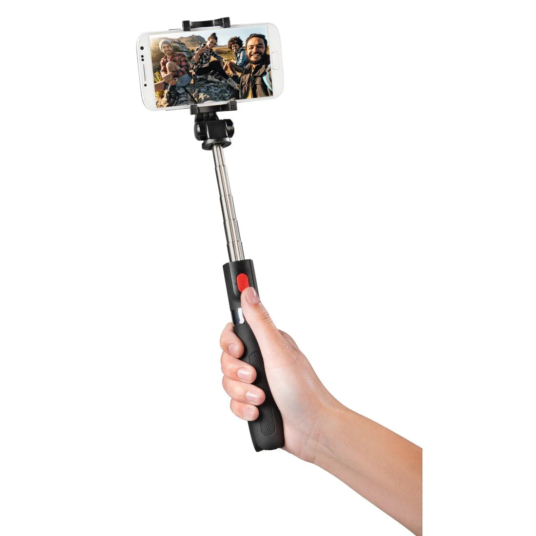 Hama Funstand 57 Selfie Stick Tripod | Bluetooth Shutter | 16–57cm | Portrait & Landscape