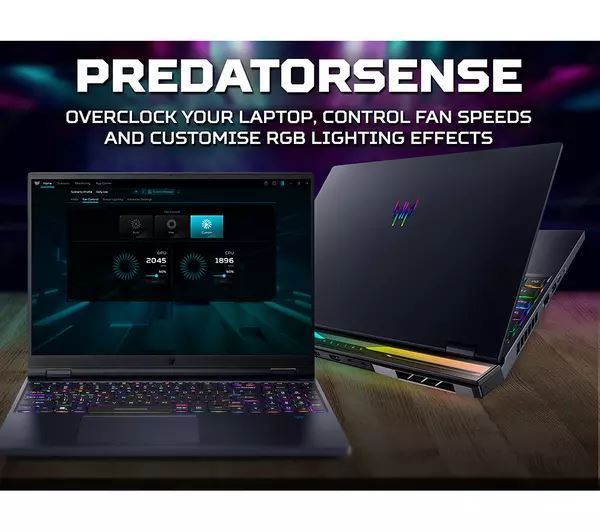 ACER Predator Helios 16" Gaming Laptop | Intel Core i9-14900HX | RTX 4070 | 16GB DDR5 | 1TB SSD | Refurbished Grade B
