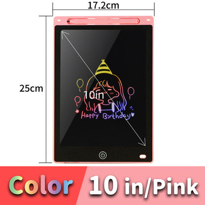 LCD Drawing Tablet for Kids | Colour Writing Board | Reusable Electronic Doodle Pad | Stylus Included | 6.5"–16"