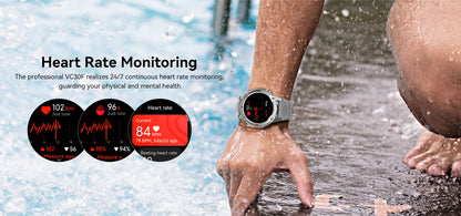 Bardman SmartX Smartwatch | AMOLED Display, GPS, Dual Frequency & 180+ Sports Modes | Military-Grade