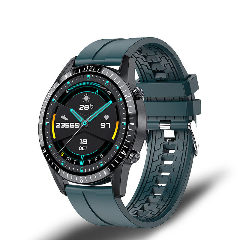 Multifunctional Smart Watch with Bluetooth Calling – Heart Rate, Blood Pressure, Pedometer & Waterproof (30M)