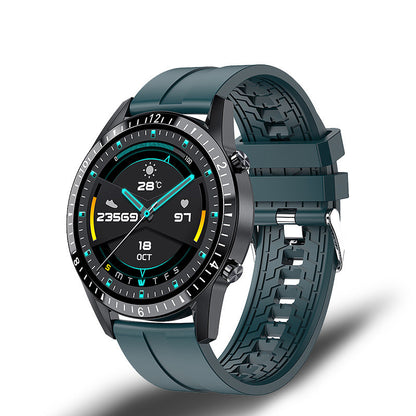 Multifunctional Smart Watch with Bluetooth Calling – Heart Rate, Blood Pressure, Pedometer & Waterproof (30M)