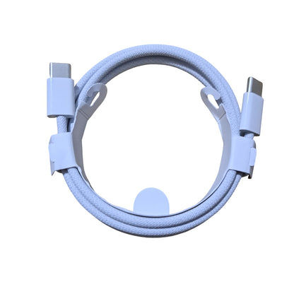 Apple 60W USB-C to USB-C Woven Cable 1M | Fast Charging | Data Sync | Official Apple | Bulk Pack