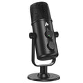 Maono USB-C Desktop Condenser Microphone | Cardioid & Omni Dual Mode | Headphone Jack | Plug & Play | Mac & PC