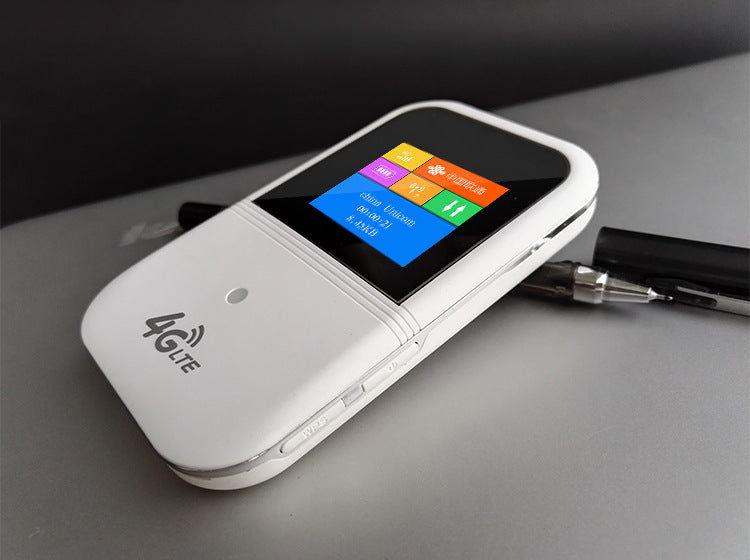 4G LTE Mobile WiFi Router H80 | 100Mbps | 10 Users | 2400mAh Battery | Portable Pocket Hotspot
