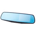 Co-Pilot CPDVR3 Dual Dash Cam Rear View Mirror | 1080p Front & 720p Rear | 4.3" Screen | G-Sensor | Night Vision