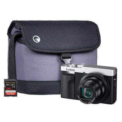 Panasonic Lumix DC-TZ99 Compact Camera | 30x Optical Zoom | 20.3MP | 4K Photo | Silver