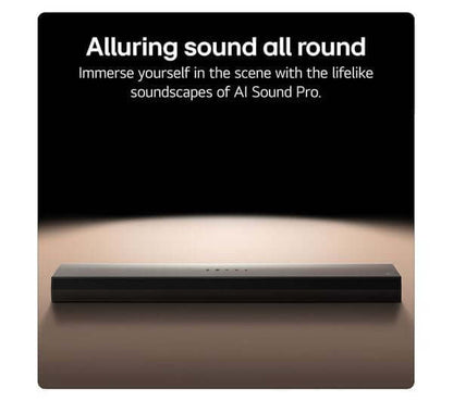 LG US60TR SOUNDBAR 5.1 440W WIRELESS SUBWOOFER BLUETOOTH HDMI USB AI SOUND PRO