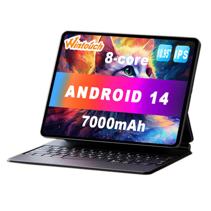 10-Inch Business Tablet PC – Elegant Lightweight Design with Bluetooth, GPS & Optional Keyboard Case