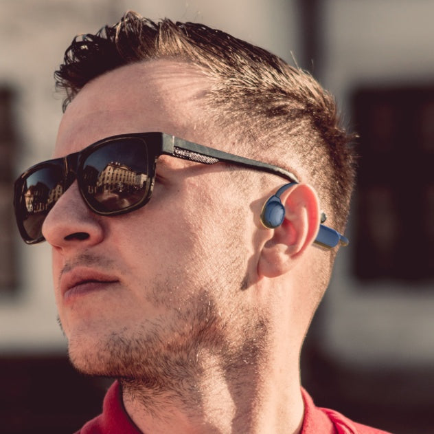 Bone Conduction Bluetooth Headset – Open-Ear Wireless Sports Headphones