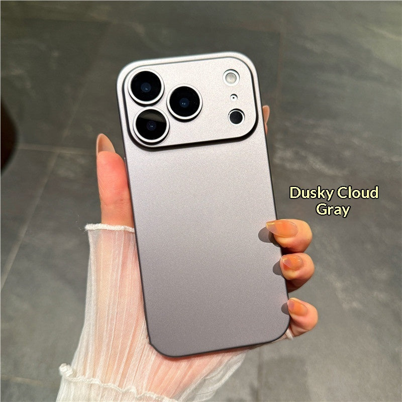 Frosted PC Hard Case with Built-In Lens Protector | iPhone 16 & 17 Series | Drop-Proof | Ultra-Thin | Full Cover