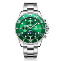 Zenith Legacy Mechanical Watch | 40mm Stainless Steel | Mineral Glass | 50 Bar Water Resistant | Luminous