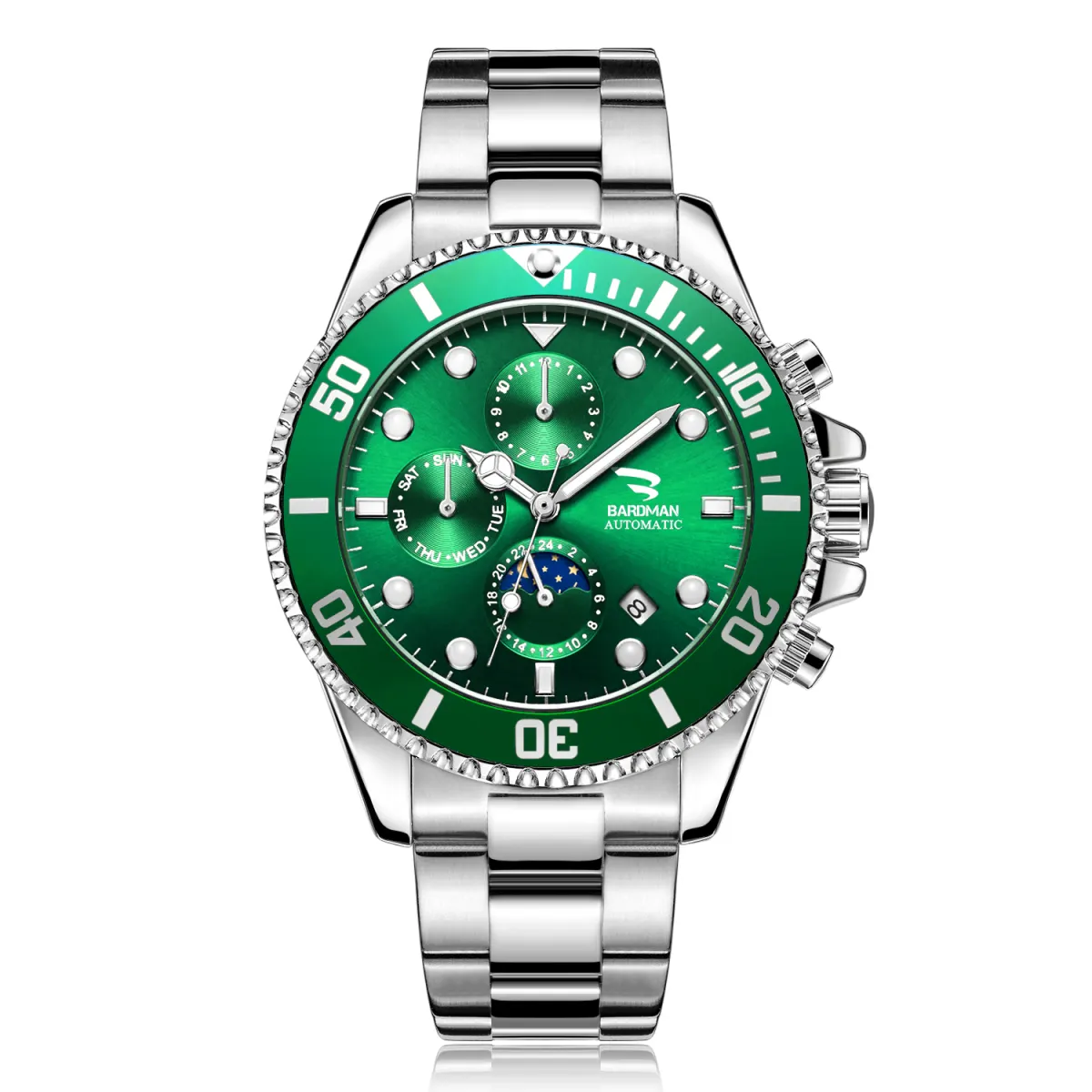 Zenith Legacy Mechanical Watch | 40mm Stainless Steel | Mineral Glass | 50 Bar Water Resistant | Luminous