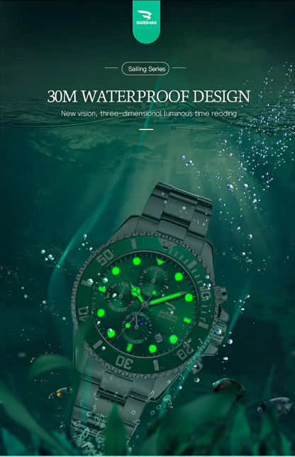 Zenith Legacy Mechanical Watch | 40mm Stainless Steel | Mineral Glass | 50 Bar Water Resistant | Luminous