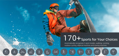 Bardman SmartX Smartwatch | AMOLED Display, GPS, Dual Frequency & 180+ Sports Modes | Military-Grade