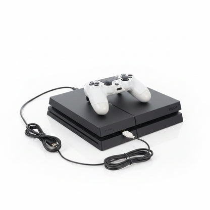 Sony PlayStation 4 500GB Console Bundle | Original Phat Model | Gold DualShock 4 | Used – Good to Very Good