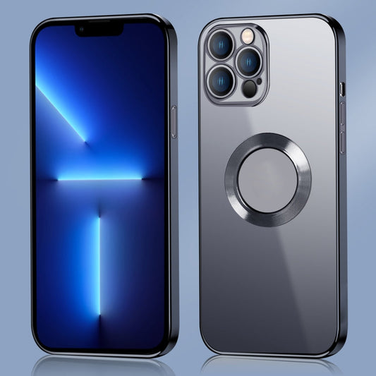 9D Electroplated Metal Ring Clear Case for iPhone 11 & 12 | PC + TPU Shockproof | Anti-Fingerprint | Slim