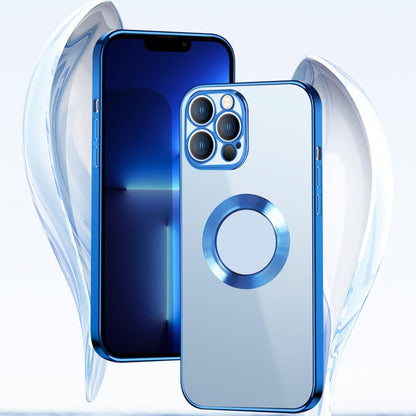 9D Electroplated Edge Metal Ring Clear PC + TPU Shockproof Case, For iPhone 12 Pro, For iPhone 12 Pro Max, For iPhone 11, For iPhone 11 Pro Max