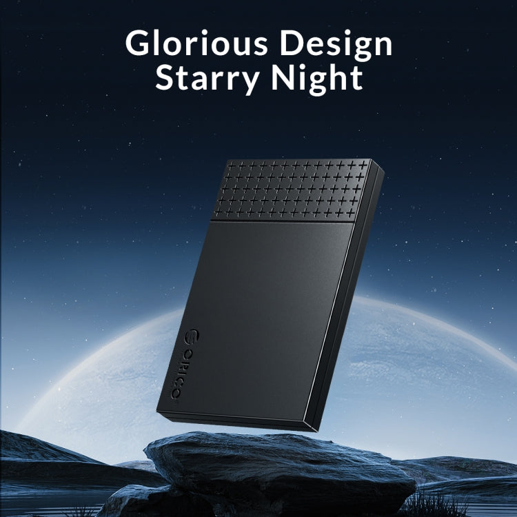 ORICO ORICO-2526U3-V1 2.5 inch USB 3.0 Micro-B Hard Drive Enclosure External Storage Case(Black)