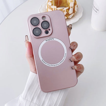 Magsafe Magnetic PC Shockproof Phone Case With Camera Lens, For iPhone 11, For iPhone 11 Pro Max, For iPhone 12 Pro Max