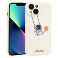 Astronaut Swinging TPU Phone Case | iPhone 11 & 12 Series | iPhone 13 Mini | Shockproof | Fun Design