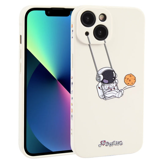 Astronaut Swinging TPU Phone Case | iPhone 11 & 12 Series | iPhone 13 Mini | Shockproof | Fun Design