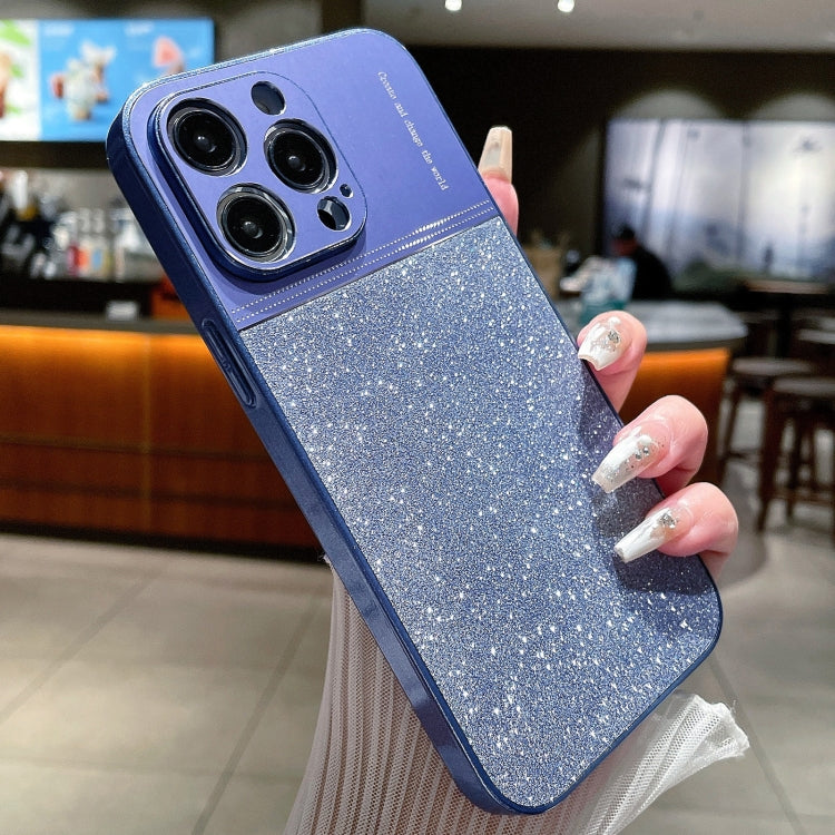 Metallic Glitter Powder Shockproof Phone Case, For iPhone 13 Pro Max, For iPhone 13 Pro, For iPhone 13, For iPhone 12