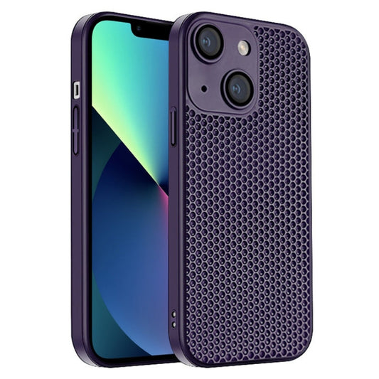 Honeycomb PC Case for iPhone 12 & 13 | Heat Dissipation | Shockproof | Lens Protection | Anti-Dust | Slim