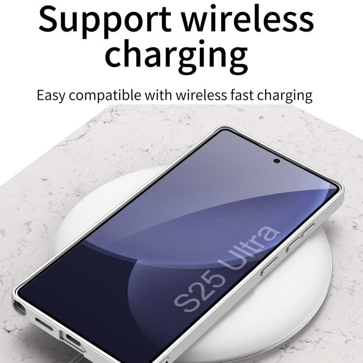GKK Ultra-Thin Wristband Case for Samsung Galaxy S25 Ultra 5G – Shockproof Cover with Adjustable Holder | Titanium Gray
