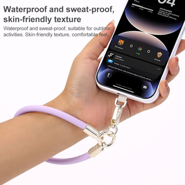 Stoyobe PL-II Universal Phone Wrist Strap | Silicone Anti-Lost Lanyard | Tiffany Blue