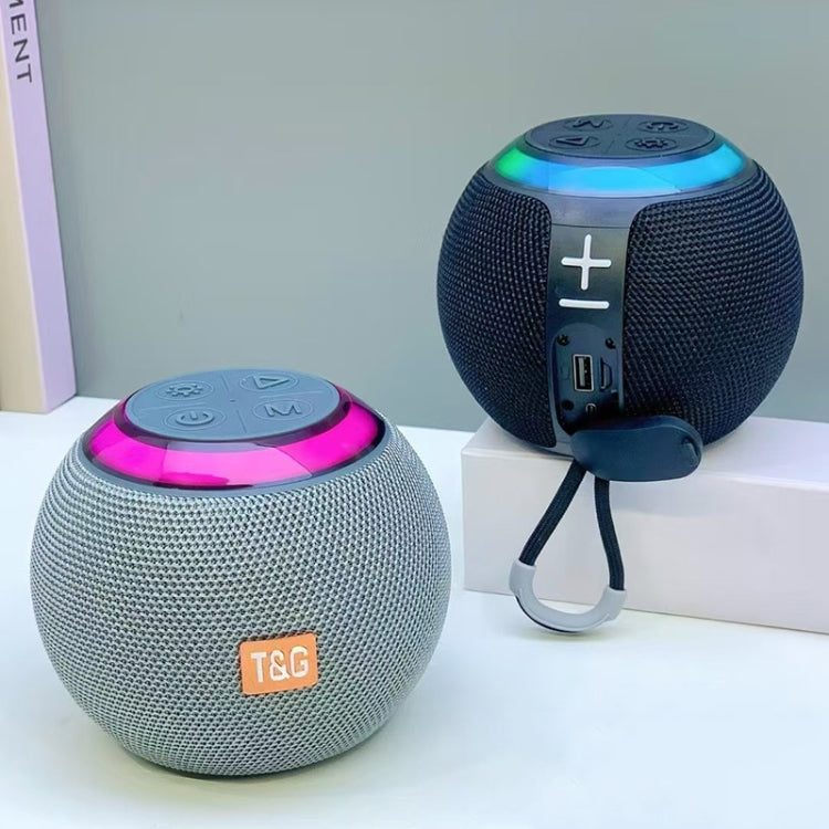 Portable Mini Outdoor Wireless Bluetooth Speaker with LED Atmosphere Light (T&G TG683 )