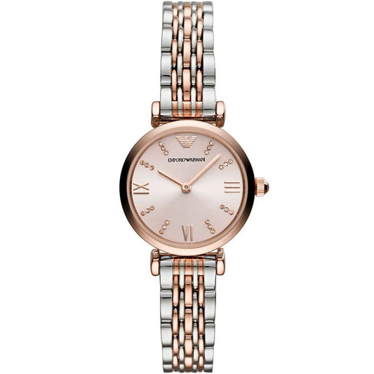 Emporio Armani AR11223 Gianni T-Bar Women's Two-Tone Watch