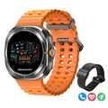 Ultra Men GPS Smartwatch – Fitness Tracker, Call Support, Heart Rate & Sports Modes (iOS & Android)