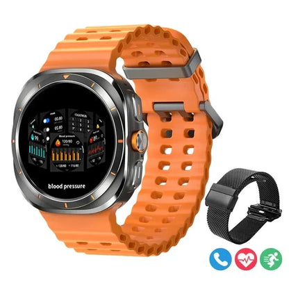 Ultra Men GPS Smartwatch – Fitness Tracker, Call Support, Heart Rate & Sports Modes (iOS & Android)