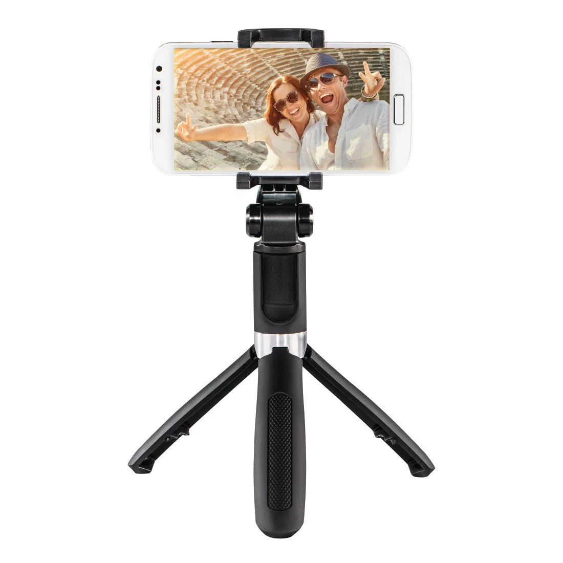 Hama Funstand 57 Selfie Stick Tripod | Bluetooth Shutter | 16–57cm | Portrait & Landscape
