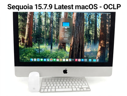Apple iMac 21.5" Late 2012 | Upgraded macOS Sequoia 15.7.9 | Intel i5 | 8GB RAM | 1TB | Keyboard & Mouse