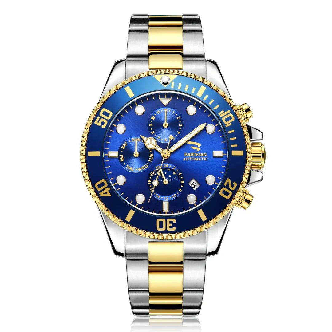 Zenith Legacy Mechanical Watch | 40mm Stainless Steel | Mineral Glass | 50 Bar Water Resistant | Luminous