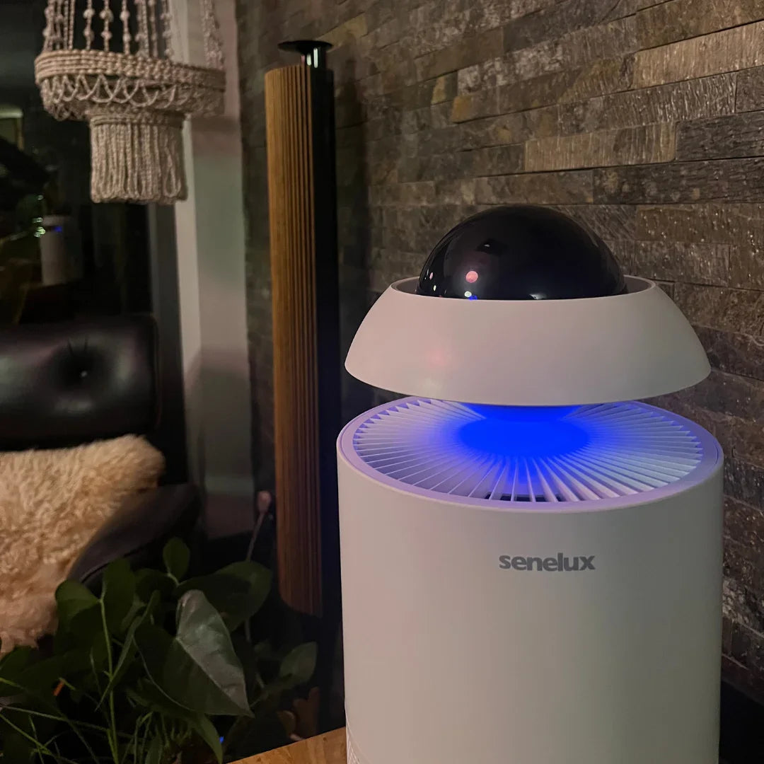Jupiter Smart Air Purifier | HEPA Home Air Cleaner with App Control & Responsive LED Lighting | Refurbished