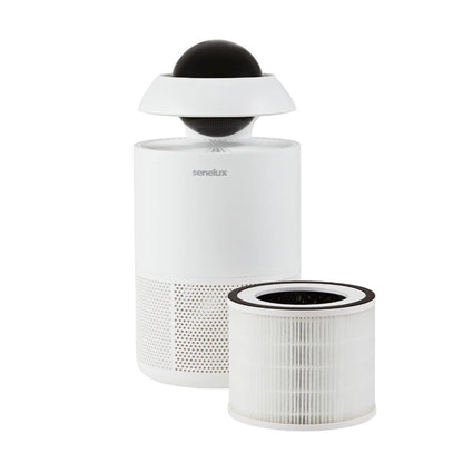 Jupiter Smart Air Purifier | HEPA Home Air Cleaner with App Control & Responsive LED Lighting | Refurbished