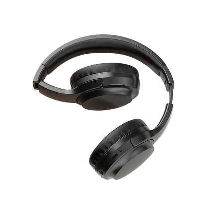 Maplin Bluetooth 5.3 Noise Cancelling Over-Ear Headphones | 25hr Battery | USB-C | AUX | Black