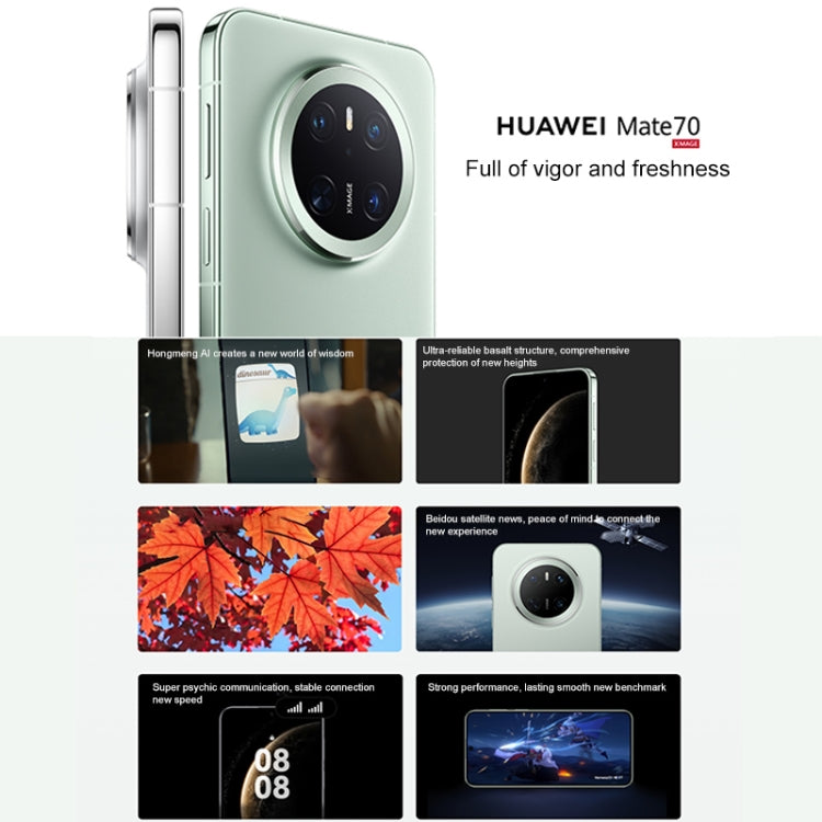 HUAWEI Mate 70 512GB 12GB RAM 6.7” OLED Smartphone HarmonyOS 4.3 NFC | Dual SIM | Black