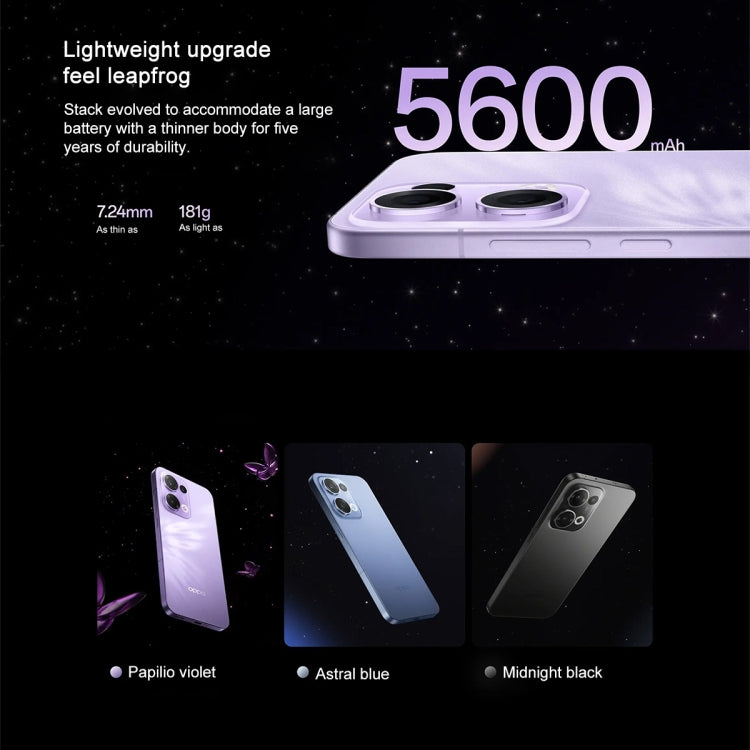 OPPO Reno13 5G | 16GB + 512GB | 6.59" AMOLED 120Hz | 50MP OIS | ColorOS 15 | Blue