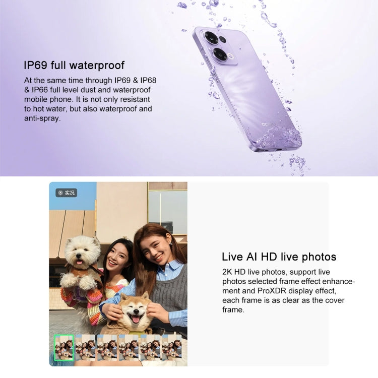 OPPO Reno13 5G | 16GB + 512GB | 6.59" AMOLED 120Hz | 50MP OIS | ColorOS 15 | Blue