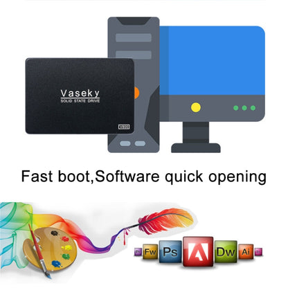 Vaseky V800 240GB SSD | 2.5" SATA3 6GB/s | 7mm Ultra-Slim | Laptop & Desktop Upgrade | Aluminium Shell