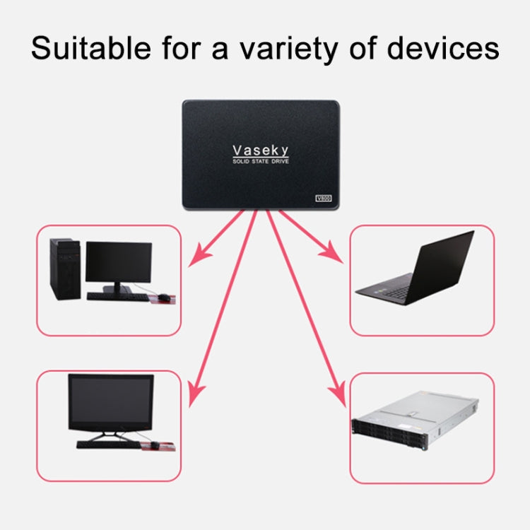 Vaseky V800 240GB SSD | 2.5" SATA3 6GB/s | 7mm Ultra-Slim | Laptop & Desktop Upgrade | Aluminium Shell
