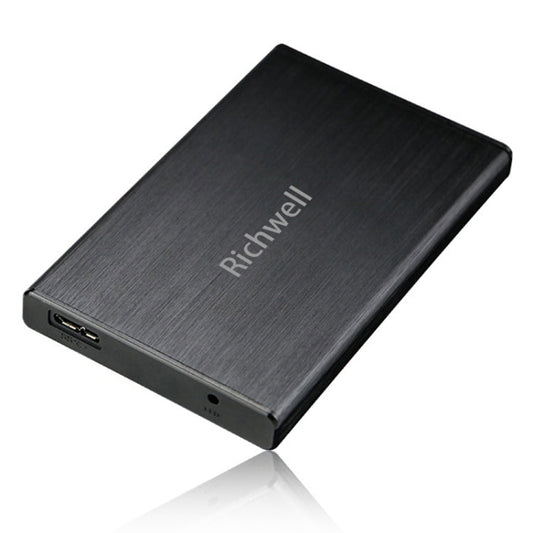 Ric Richwell 2TB Portable External Hard Drive | 2.5" SATA | USB 3.0 | Windows, Mac & Linux | Plug & Play