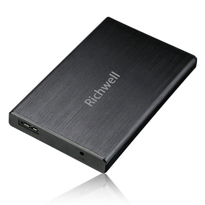 Ric Richwell 2TB Portable External Hard Drive | 2.5" SATA | USB 3.0 | Windows, Mac & Linux | Plug & Play