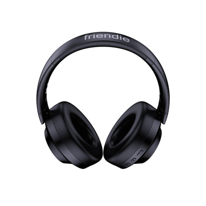 Friendie AIR PRO 5 ANC Matte Onyx Black – 30H Playtime, Active Noise Cancellation, All-Day Comfort
